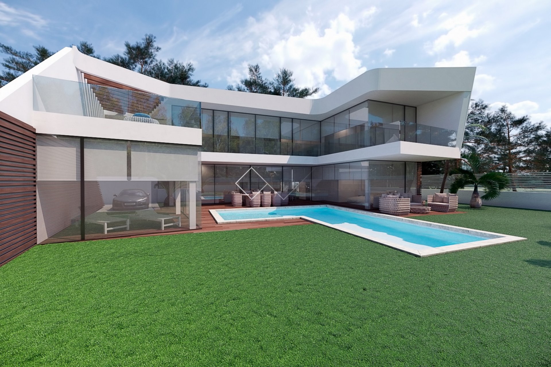 Design-Villa zum Verkauf in Altea nah zum Meer