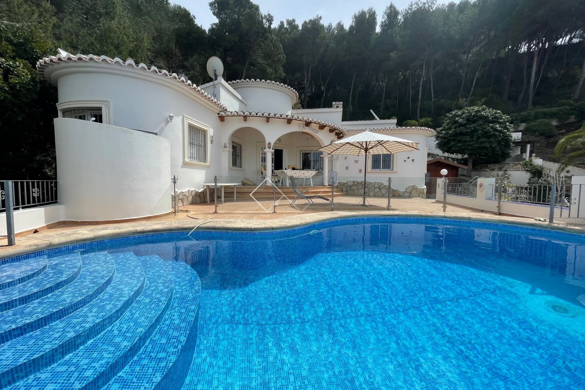 exterior - Cute villa for sale in Villotel, Moraira