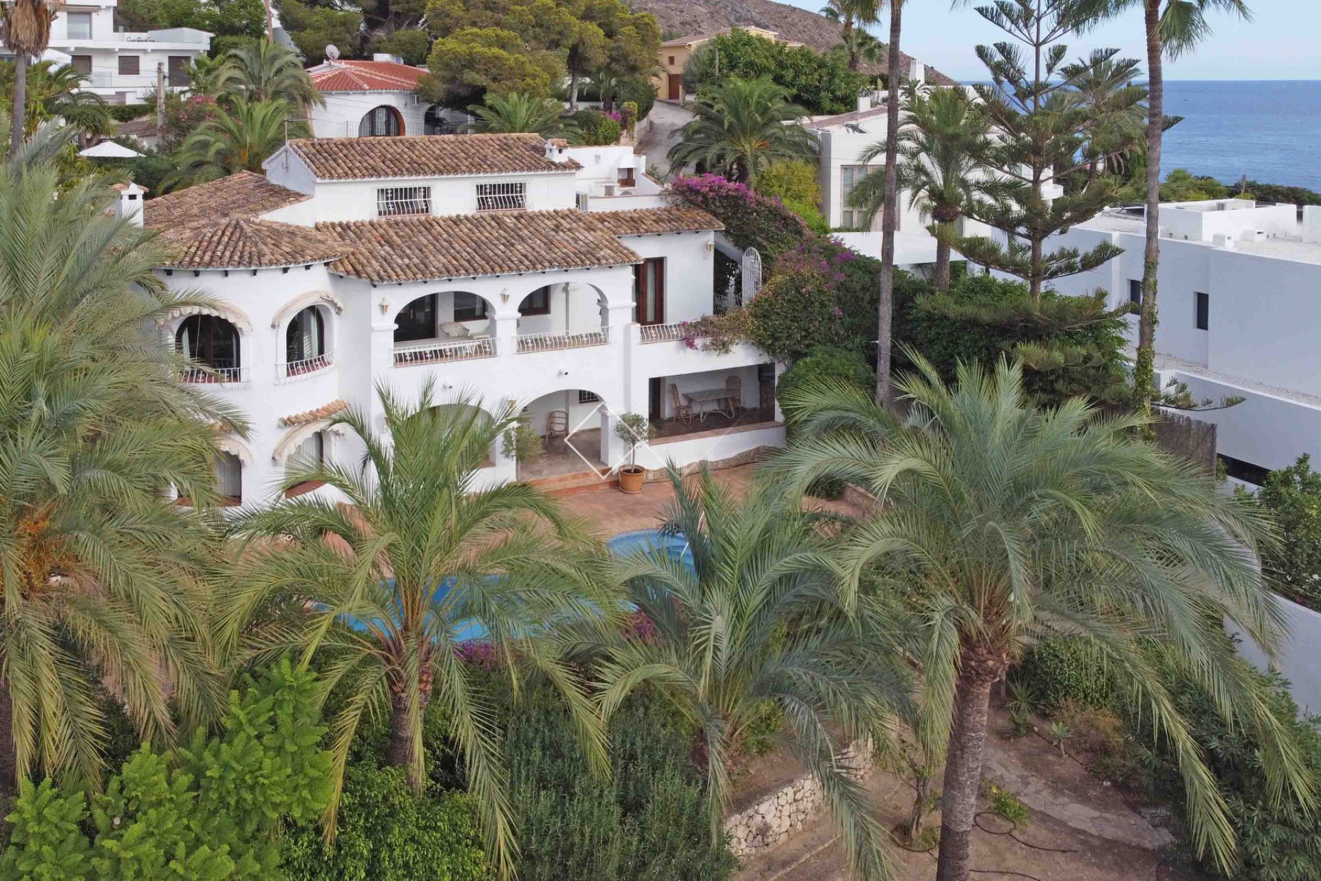 Huge villa with magnificent sea views in Moraira, El Portet