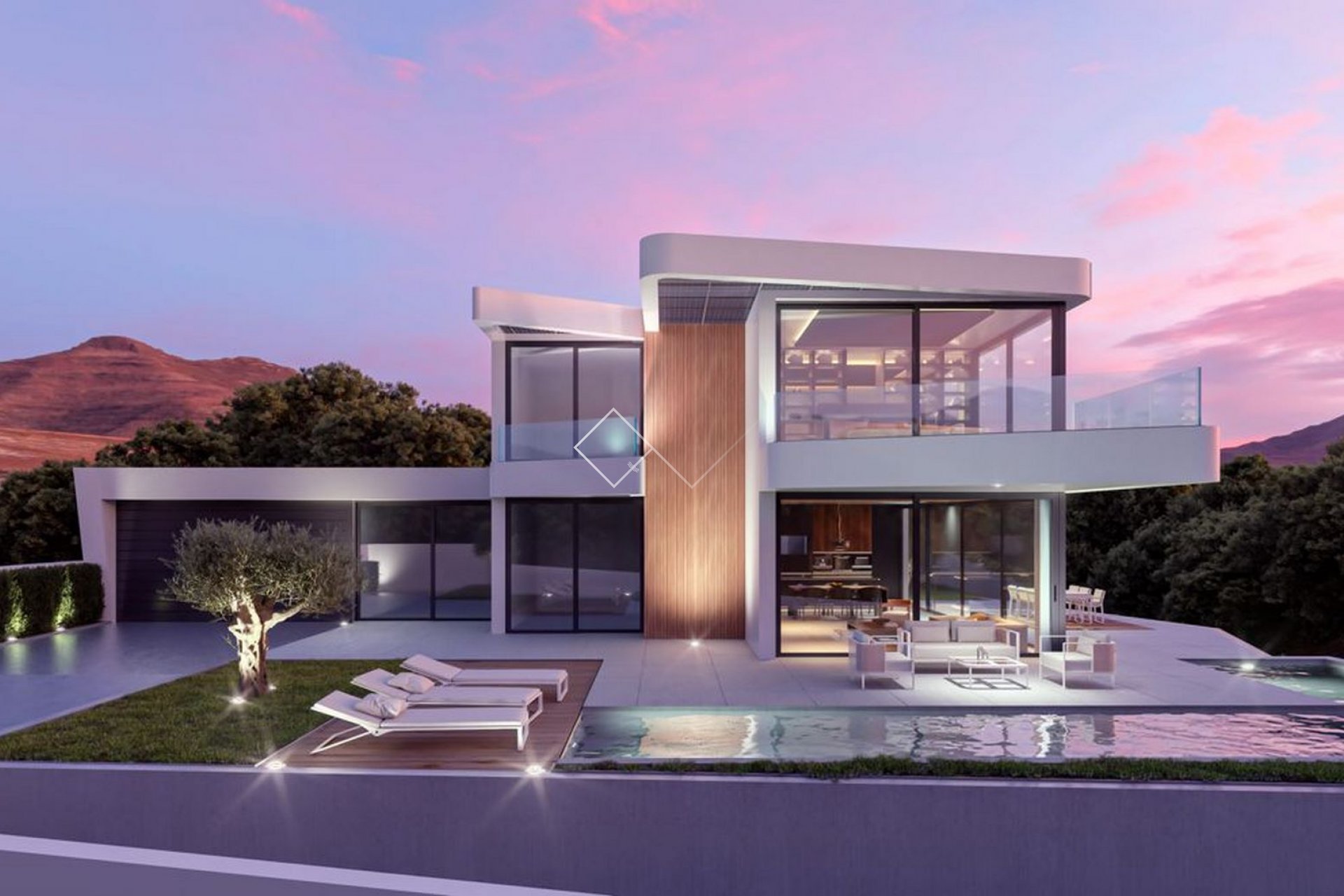 klare Linie - Moderne Villa zum Verkauf in Altea la Vella