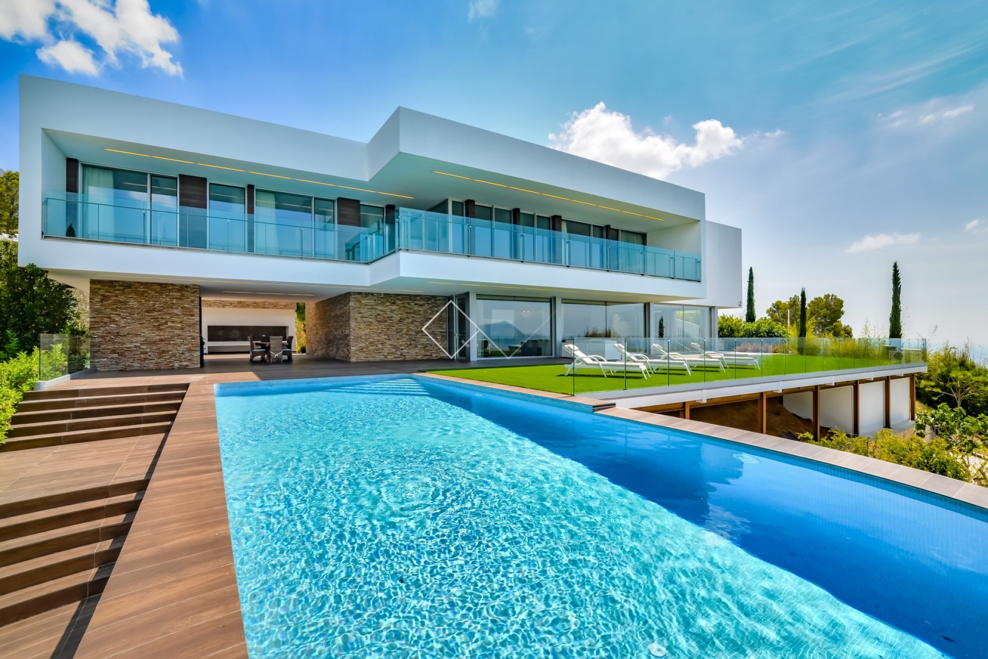 Lujosa villa de diseño con vistas al mar en venta en Altea Hills