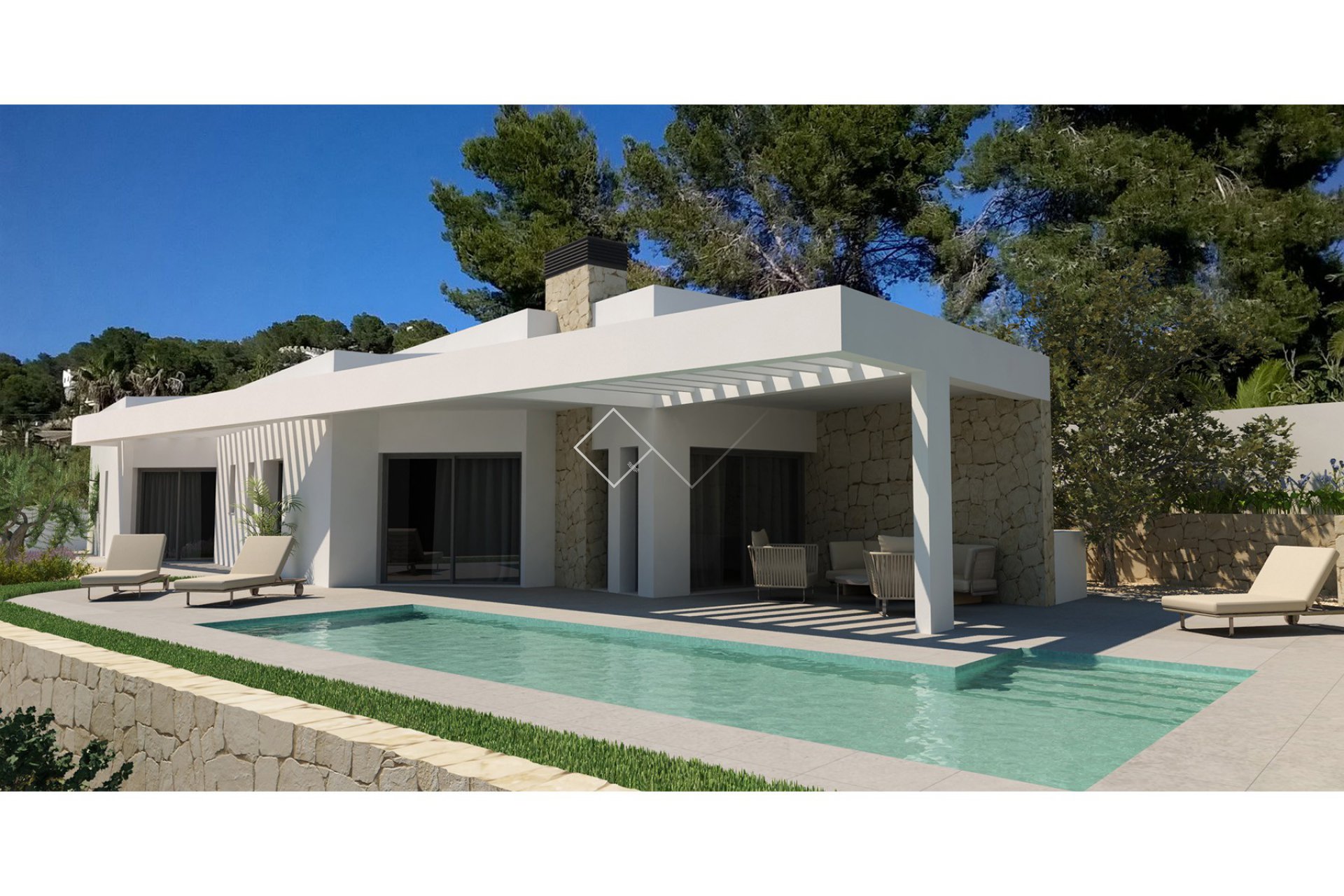 Moderne Villa zu verkaufen in der Nahe von Moraira