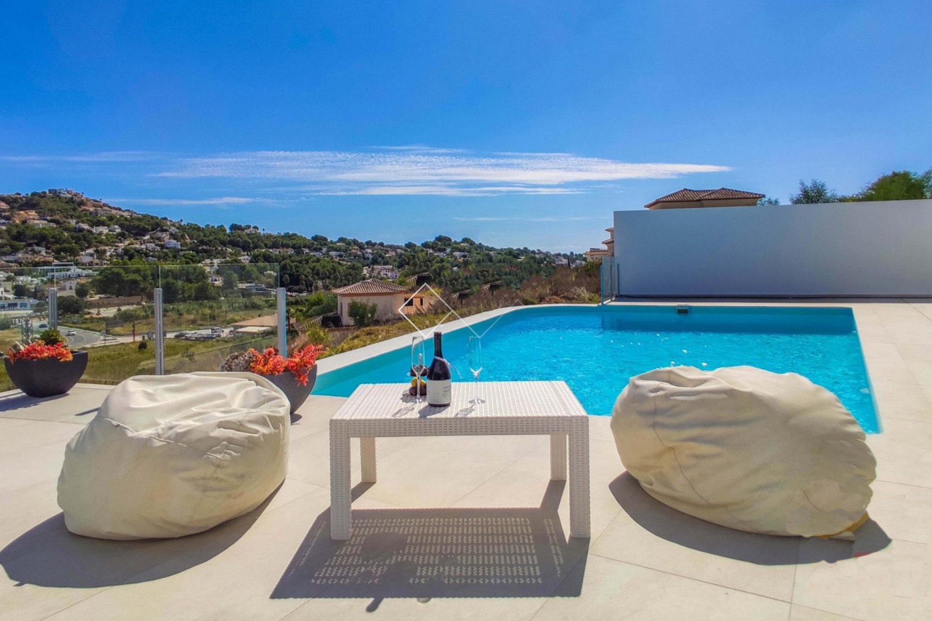 open views - Modern villa for sale close to Moraira, Solpark