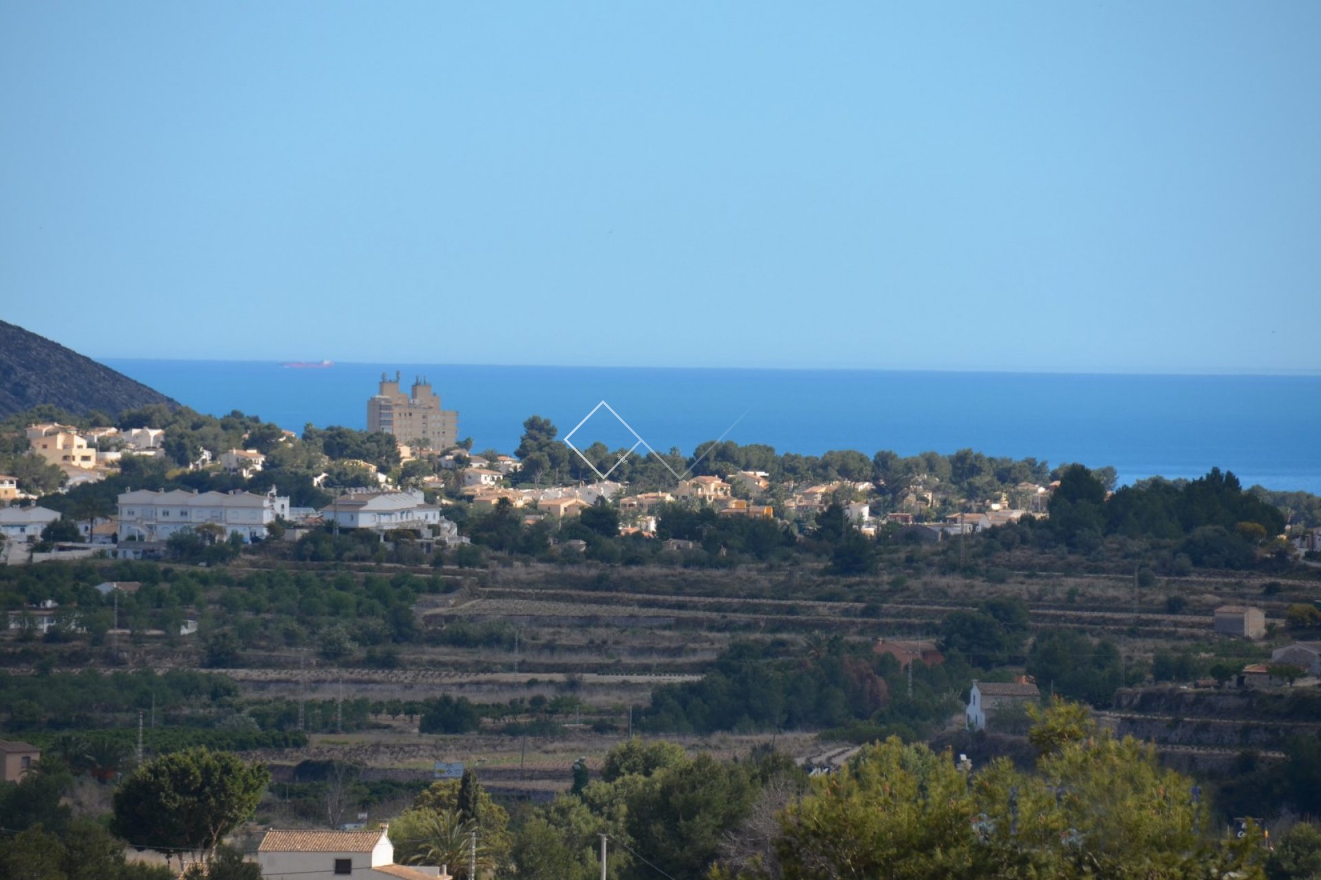 parcela y vistas - Terreno con vistas al mar muy cerca de Teulada