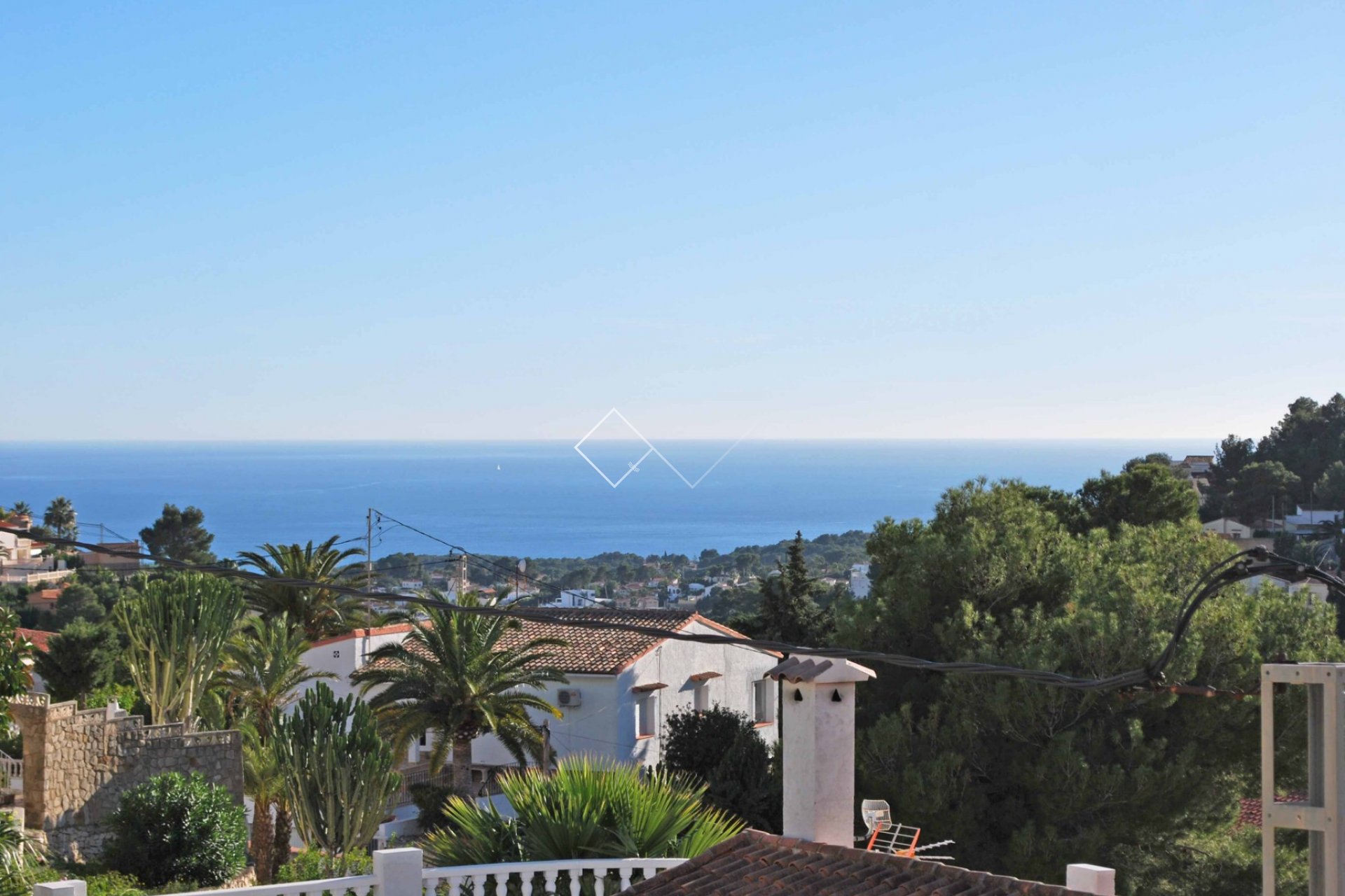 sea views - Traditional sea view villa for sale in Montemar, Benissa
