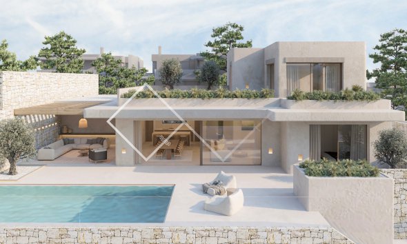 Semi-detached villa - New build - Moraira - Moraira