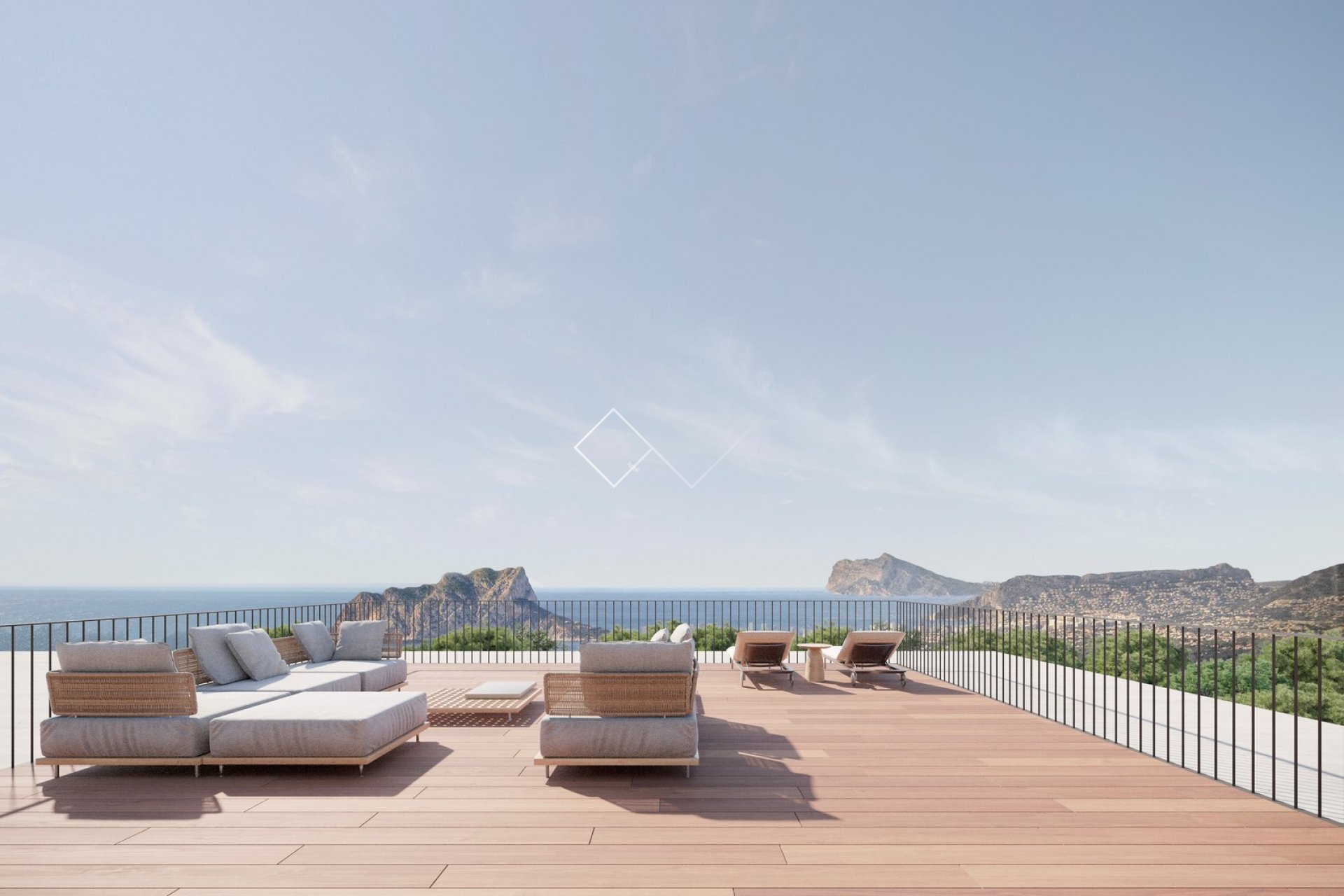 tolle Aussichten - Außergewöhnliche Design-Villa mit Meerblick in Benissa