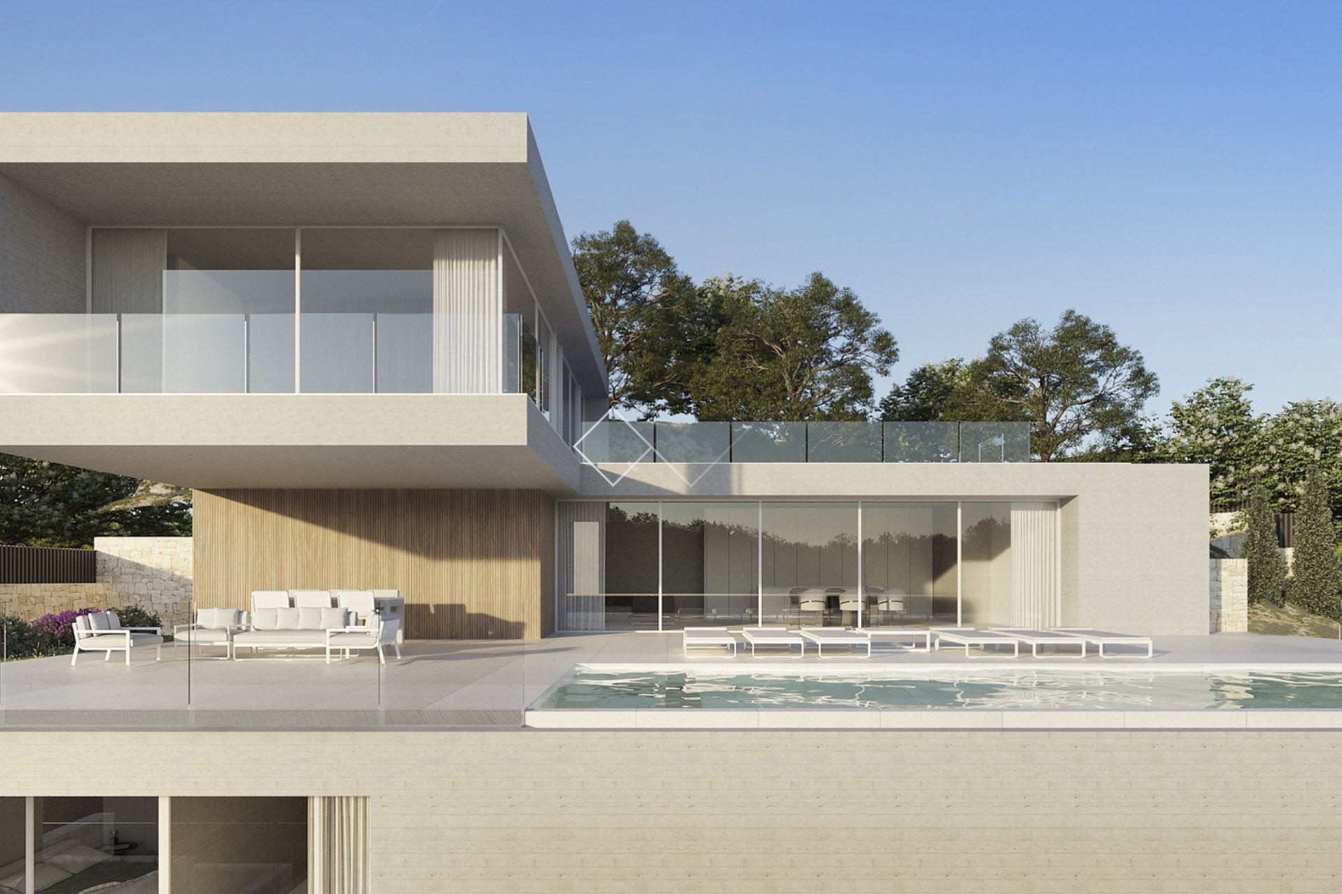 Villa de diseño de primera clase en venta en Montemar, Benissa, vistas al mar 