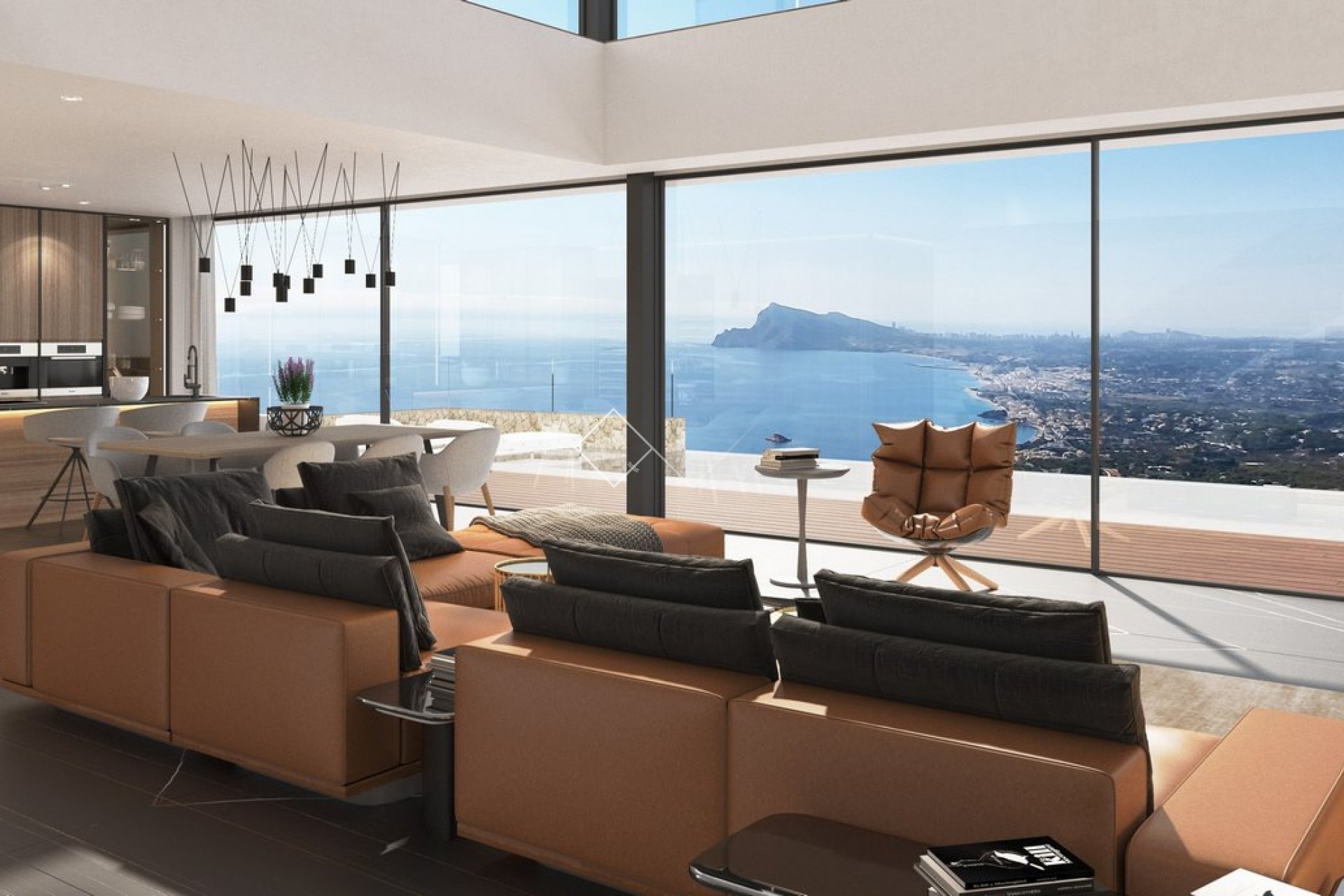 vue sur la mer - Luxueuse villa avec vue sur la mer à vendre à Altea, qualité top