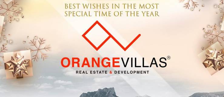 Joyeux Noël de la part d'ORANGE VILLAS, votre agent immobilier de confiance à Moraira