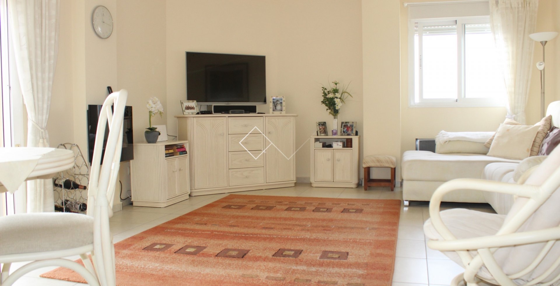 salon - Apartamento con amplio solarium en venta en Teulada