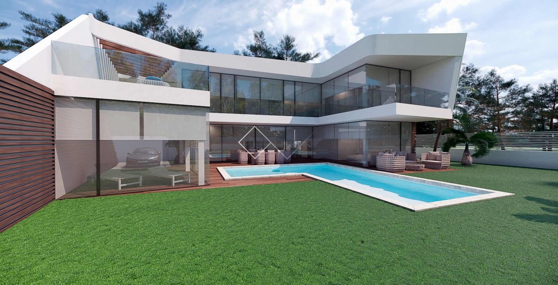 Design-Villa zum Verkauf in Altea nah zum Meer