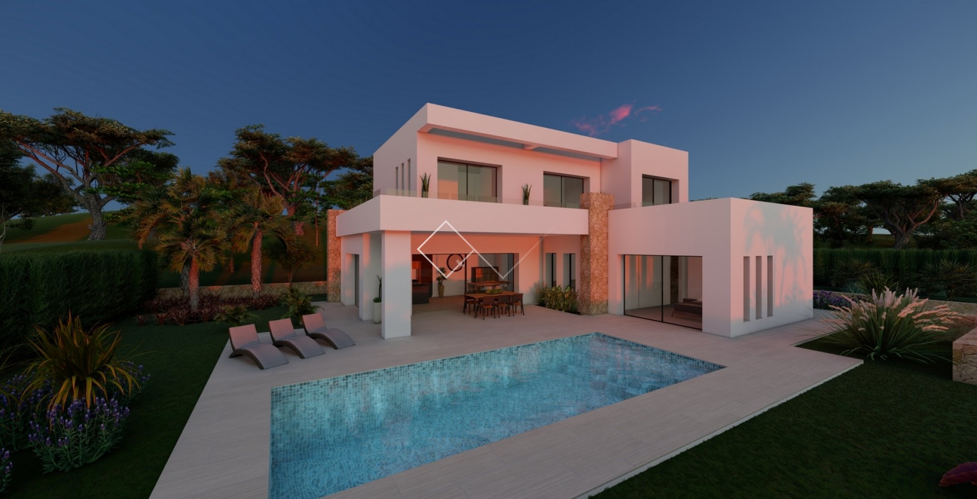 Proyecto de villa moderna en venta en Calpe, Empedrola II