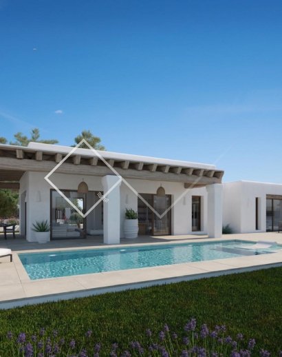 Stilvolle Neubau-Villa zu verkaufen in Javea, Valsol
