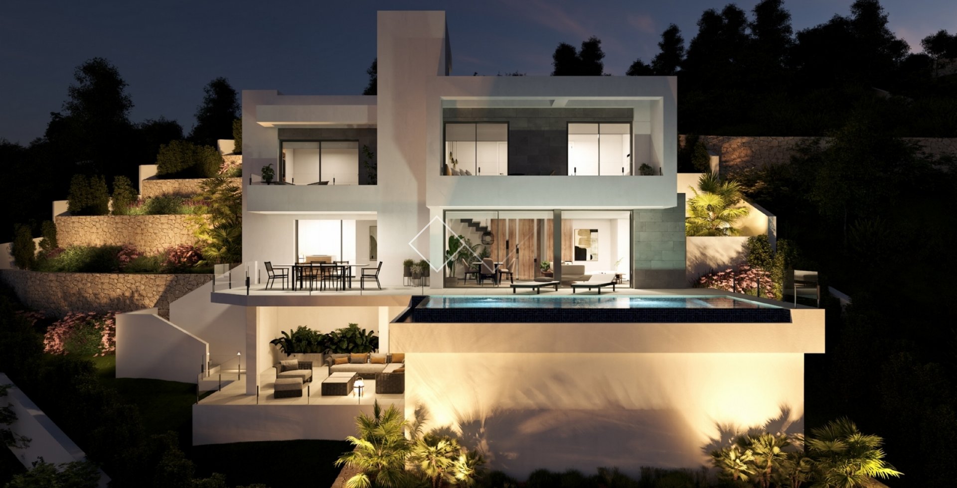 New build sea view villa for sale in Benitachell, Cumbre del Sol