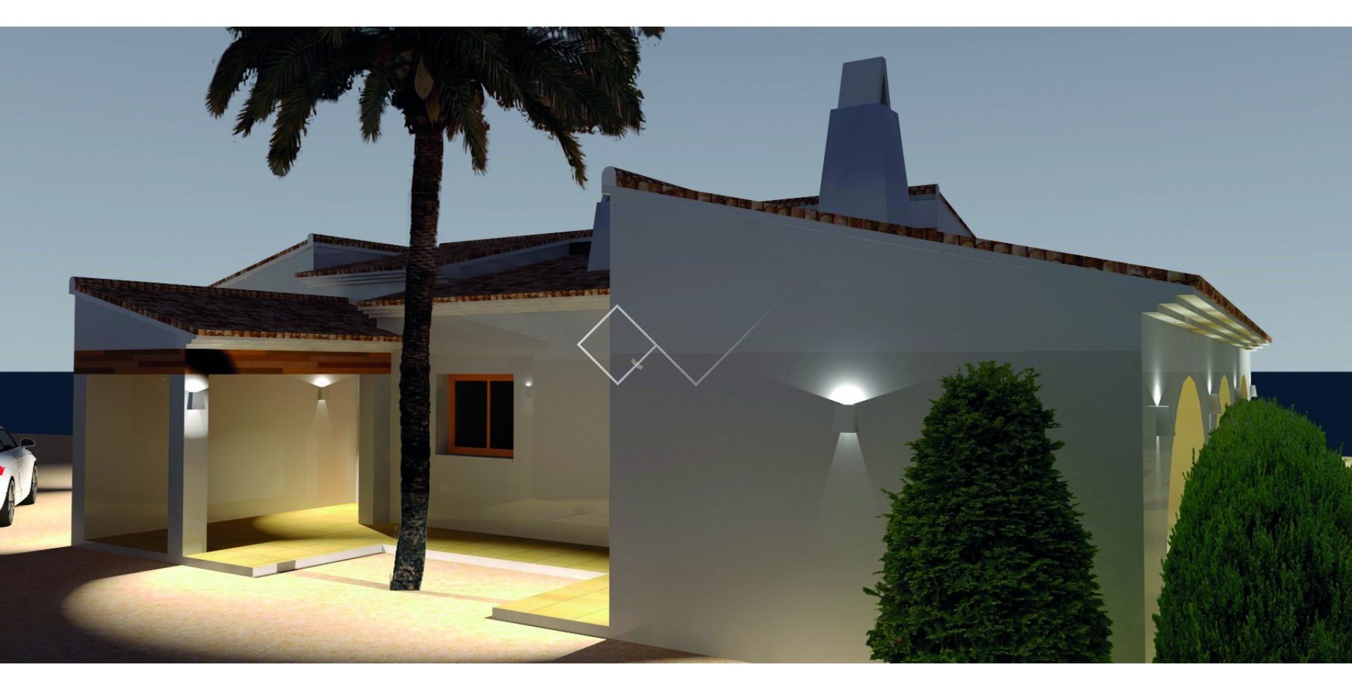Nueva construcción - Casa de campo - Moraira - Font Santa