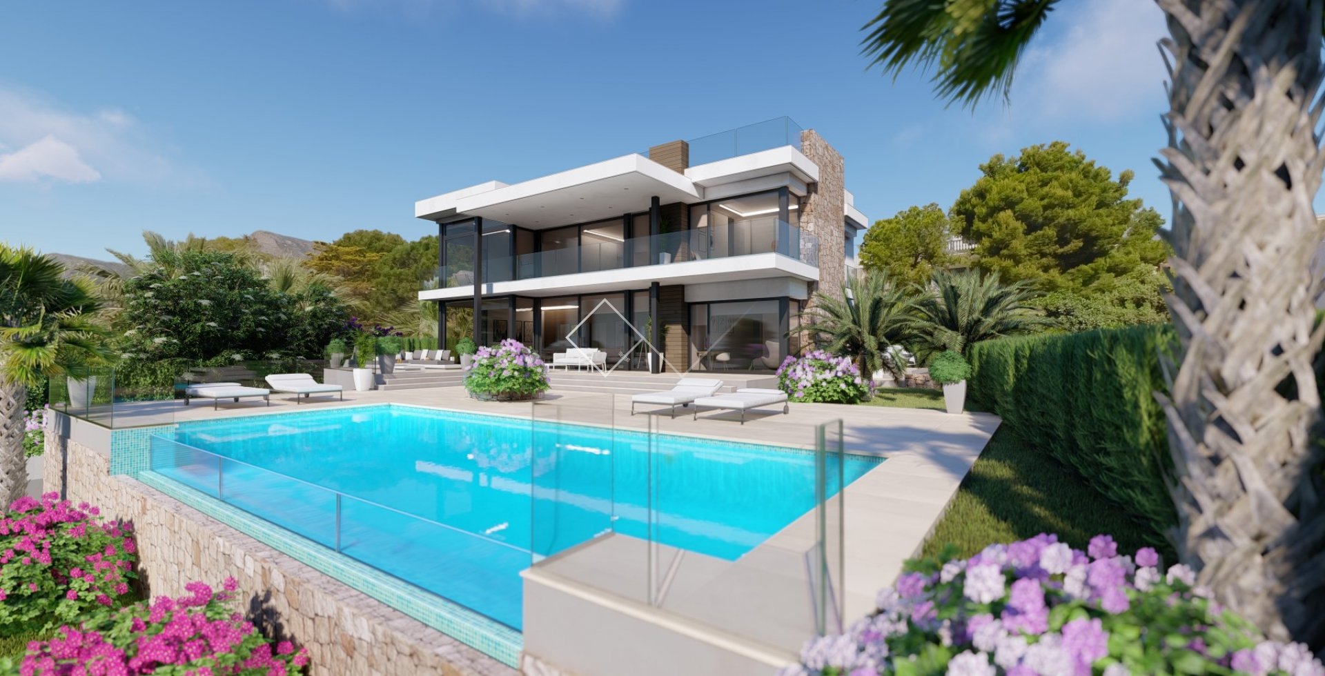 Atemberaubende Design-Villa mit atemberaubendem Meerblick in Calpe