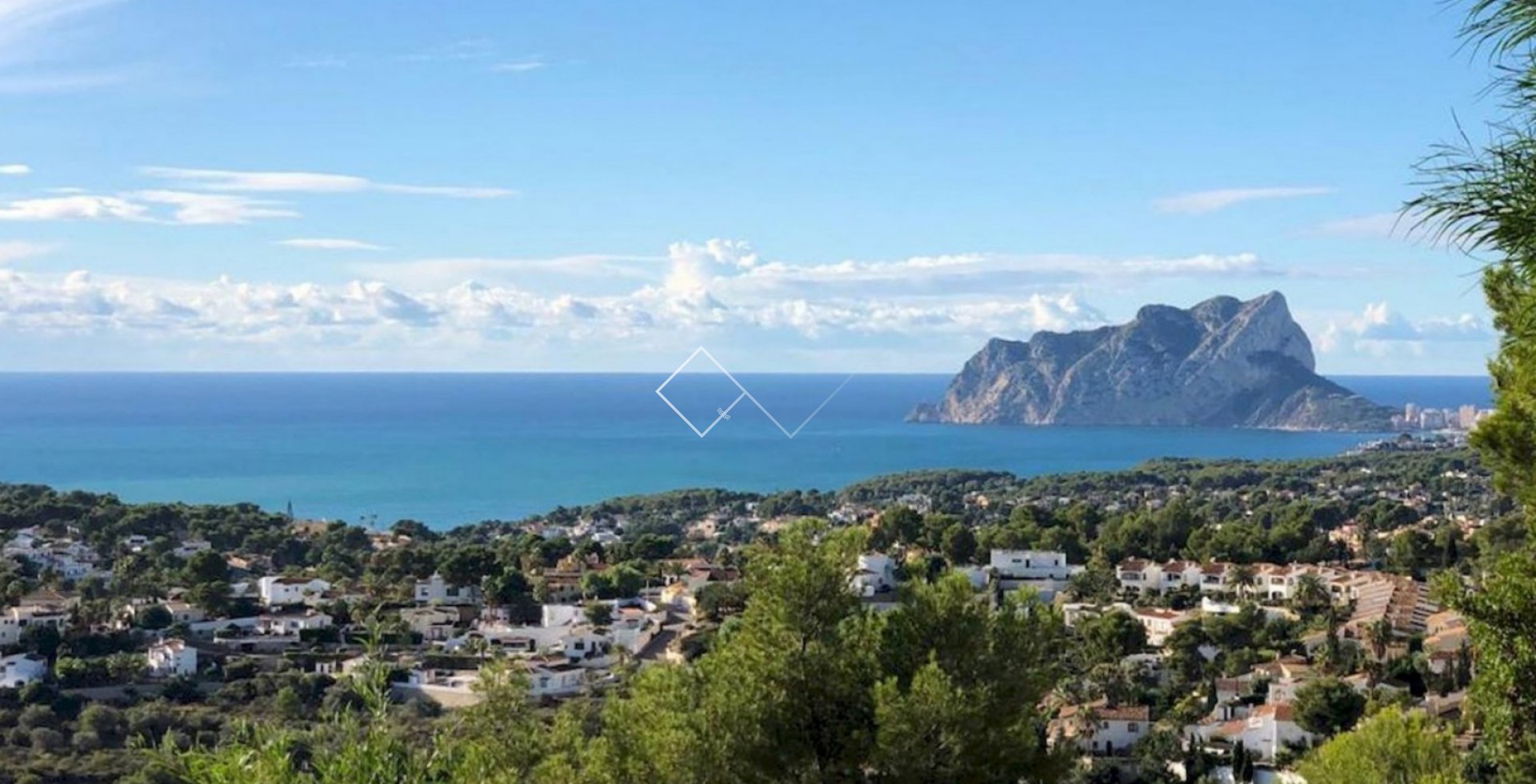 sea views - Modern luxury villa for sale in Moraira, Benimeit