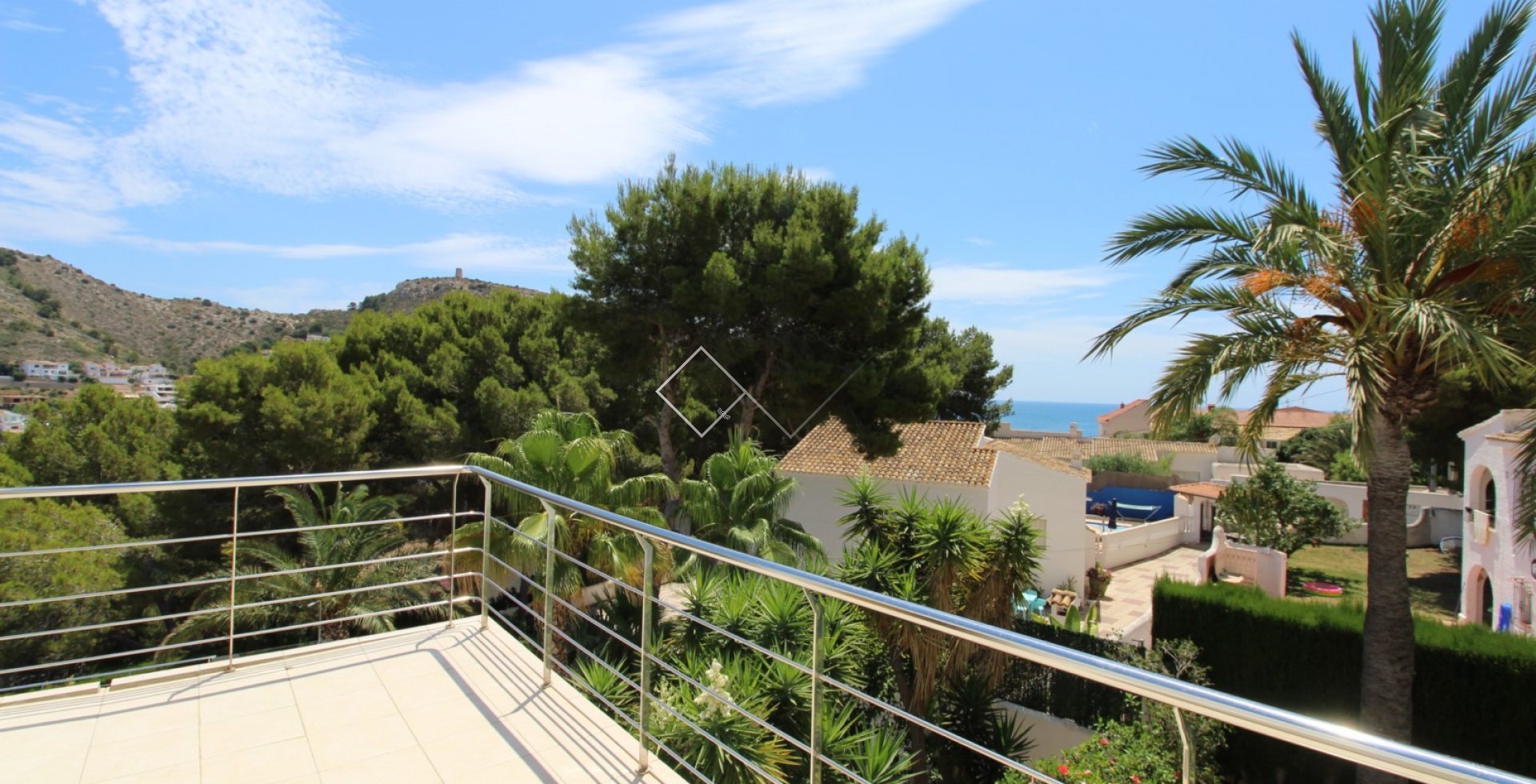 Ansicht - Villa zu verkaufen Moraira, El Portet, modernes Aussehen