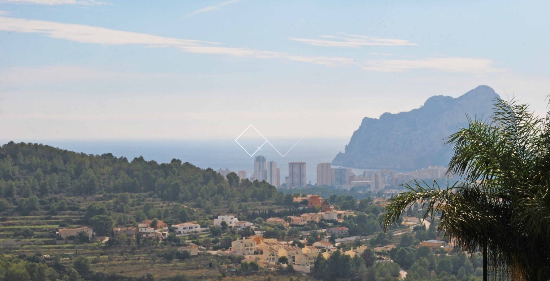 sea view Peñon - Lovely villa for sale in Calpe with great sea views