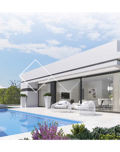 infographic -  New build villa for sale in La Nucia Polop