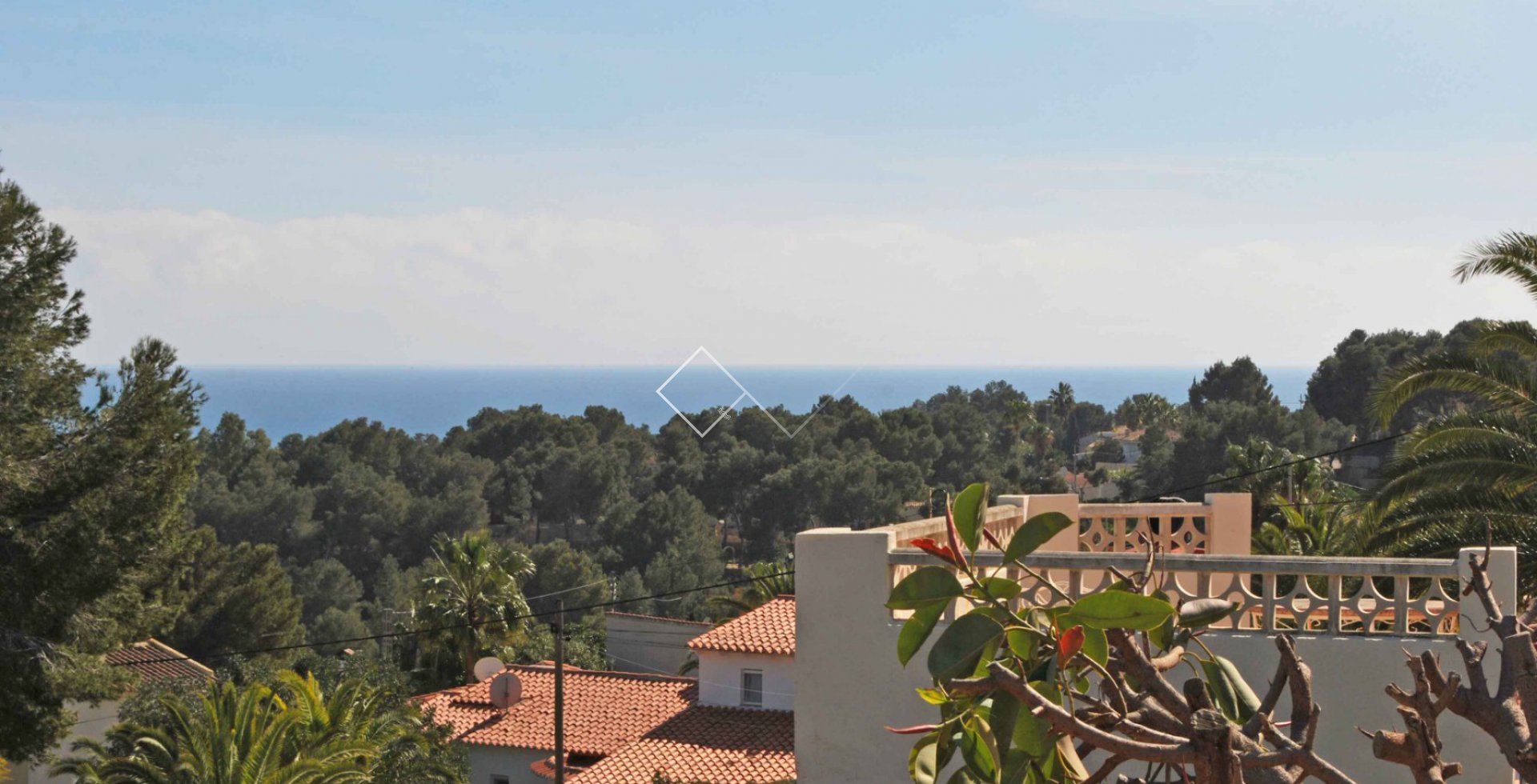 vistas al mar - Se vende villa atractiva en Buenavista, Benissa