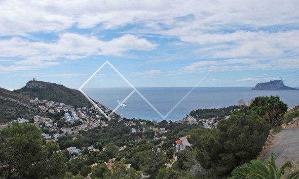 sea views -  Lovely 2 bed villa with great sea views, El Portet, Moraira