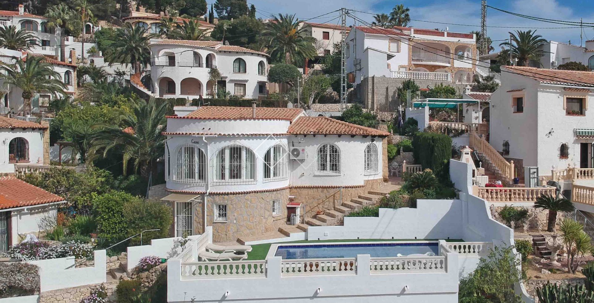 traditionele Villa - Schöne Meerblick Villa in Benissa zu verkaufen