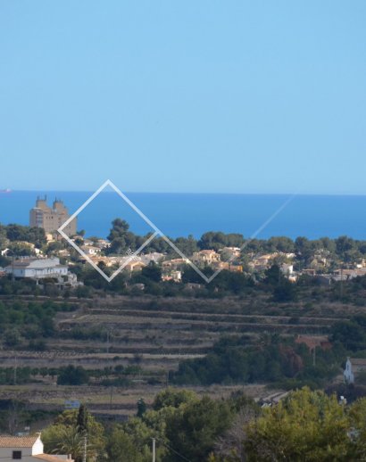 plot and views - Sea view plot for sale close to Teulada