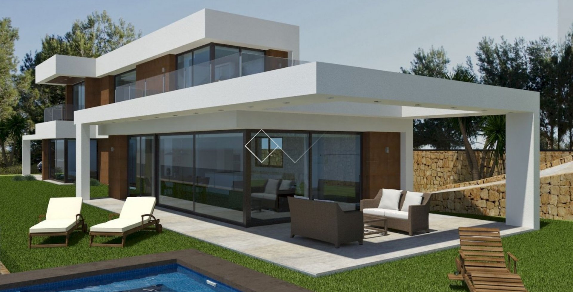Neubau Javea - Moderne Villa im Bau zu verkaufen in Javea