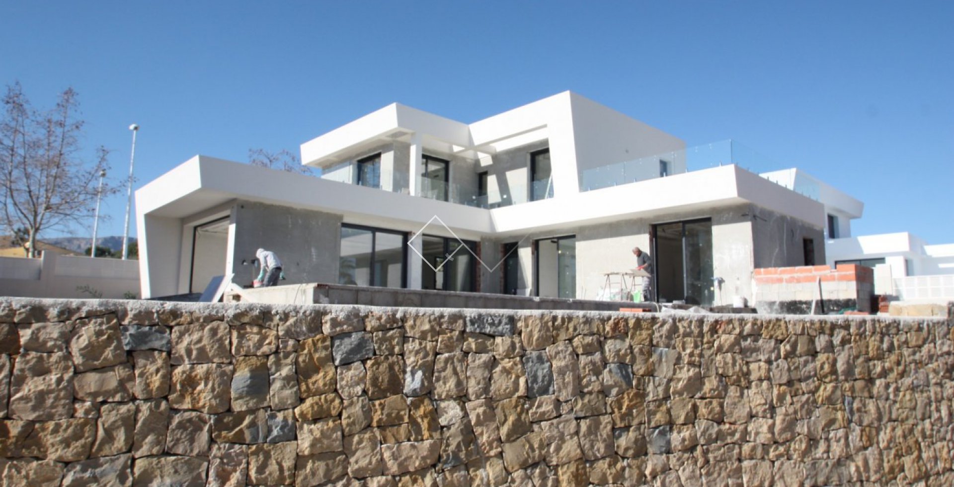 under construction - Modern villa for sale in Calpe with open views