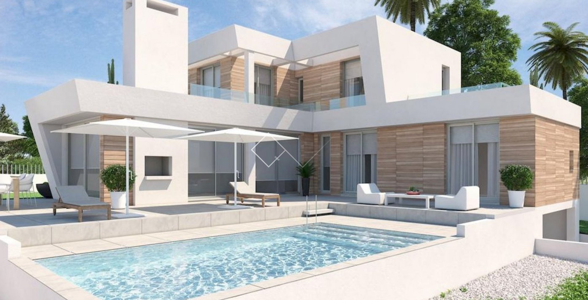 Modern design villa for sale in Calpe 