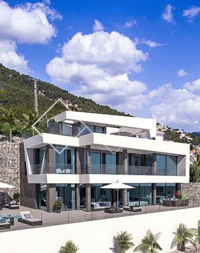 nueva construcción, 6 villas vistas al mar Olta Calpe