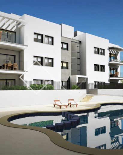 Neue 3-Schlafzimmer Wohnungen in Arenal, Javea