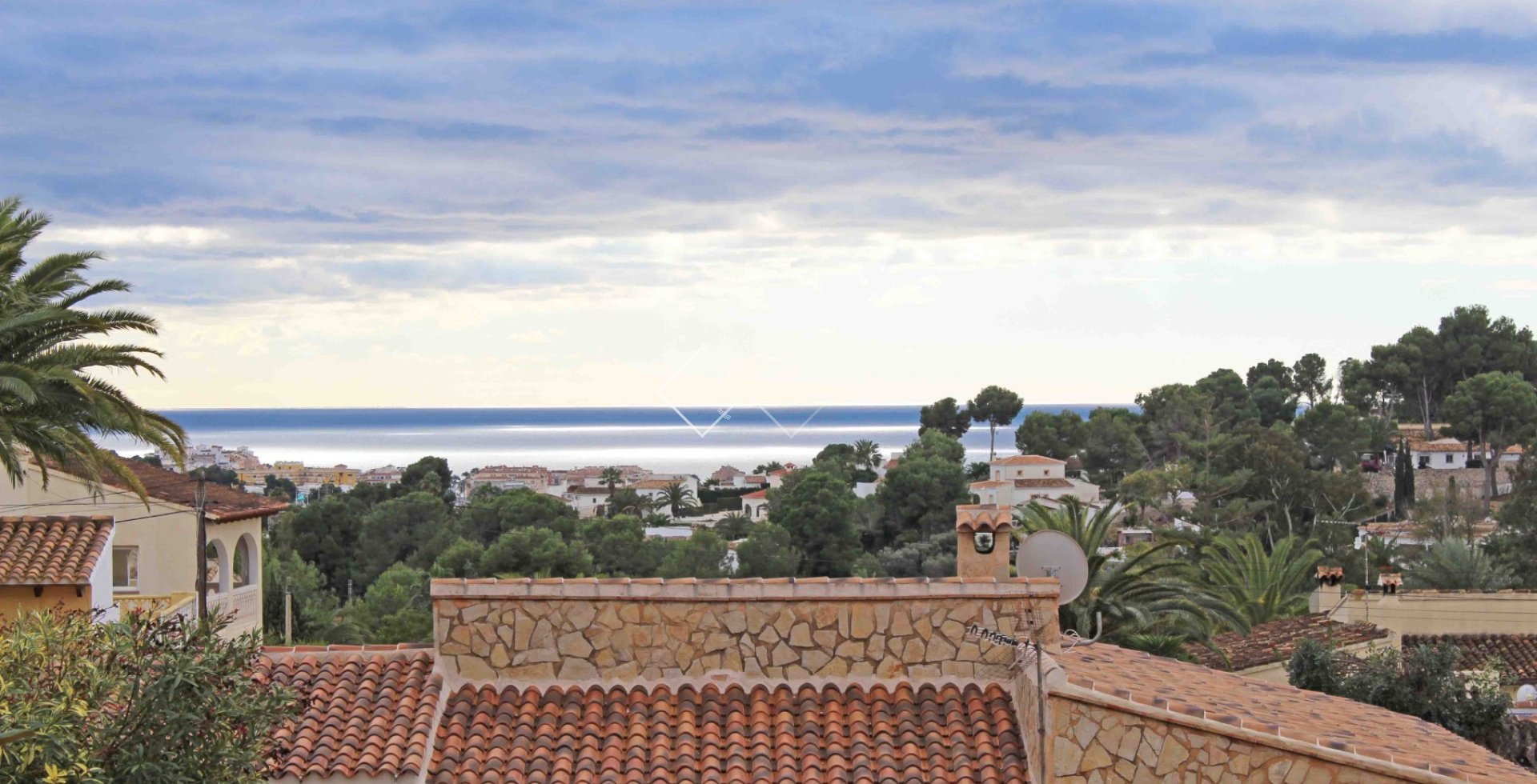 sea views - Villa with fantastic sea views for sale in Moraira