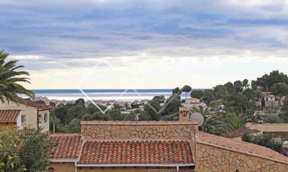 sea views - Villa with fantastic sea views for sale in Moraira