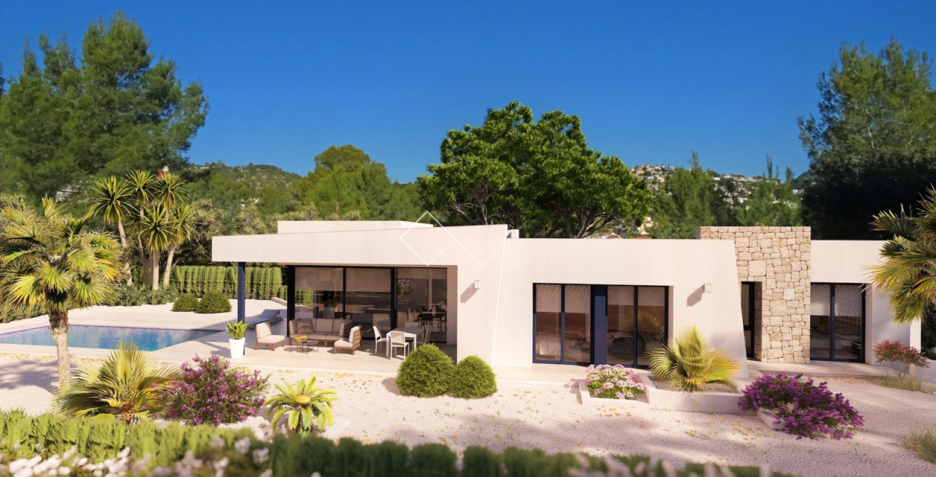 Project 47 - New build: one level villa for sale in Benissa