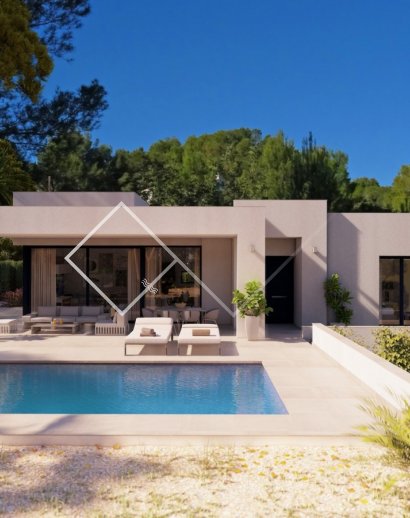 Proyecto 47 - Villa nueva de estilo moderno en venta en Benissa