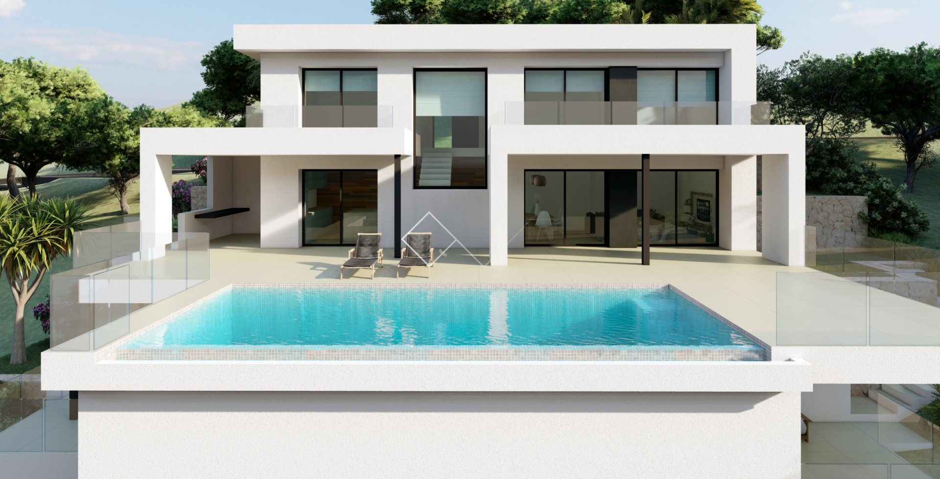Design-Villa mit Meerblick in Benitachell zu verkaufen