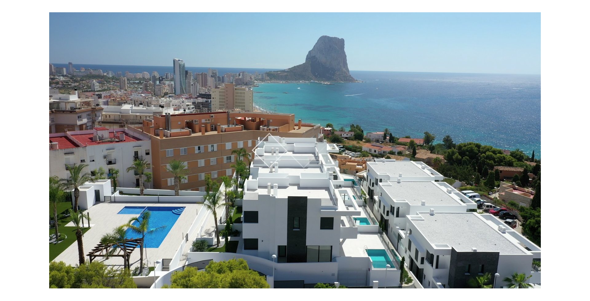 close to beach - Top villa for sale in Calpe, semi-detached with sea views