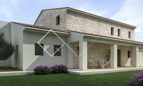 Nueva construcción - Casa de campo - Moraira - Benimeit