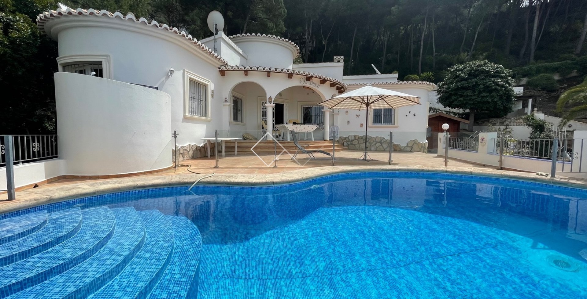 exterior - Cute villa for sale in Villotel, Moraira