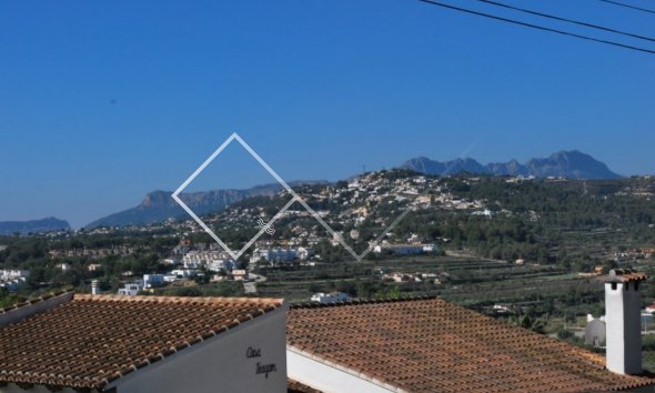 open views - Villa with 2 pools for sale in Villotel, Moraira
