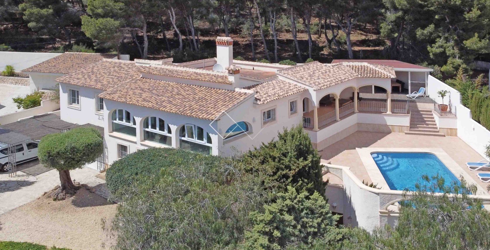 Large, elegant sea view villa for sale in Benissa, Buenavista
