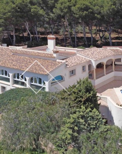 Große, elegante Meerblick Villa zu verkaufen in Benissa, Buenavista