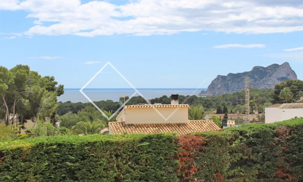 Peñon d´Ifach - Large, elegant sea view villa for sale in Benissa, Buenavista