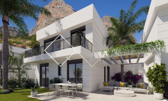 economic villa - New build: modern style villas in Polop