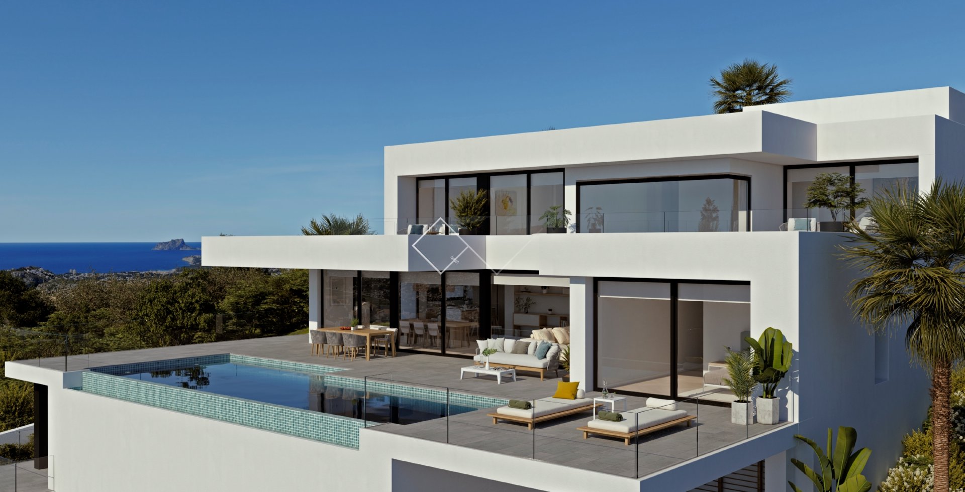 Moderne Luxus Villa - Wunderschöne Meerblick Design-Villa in Benitachell