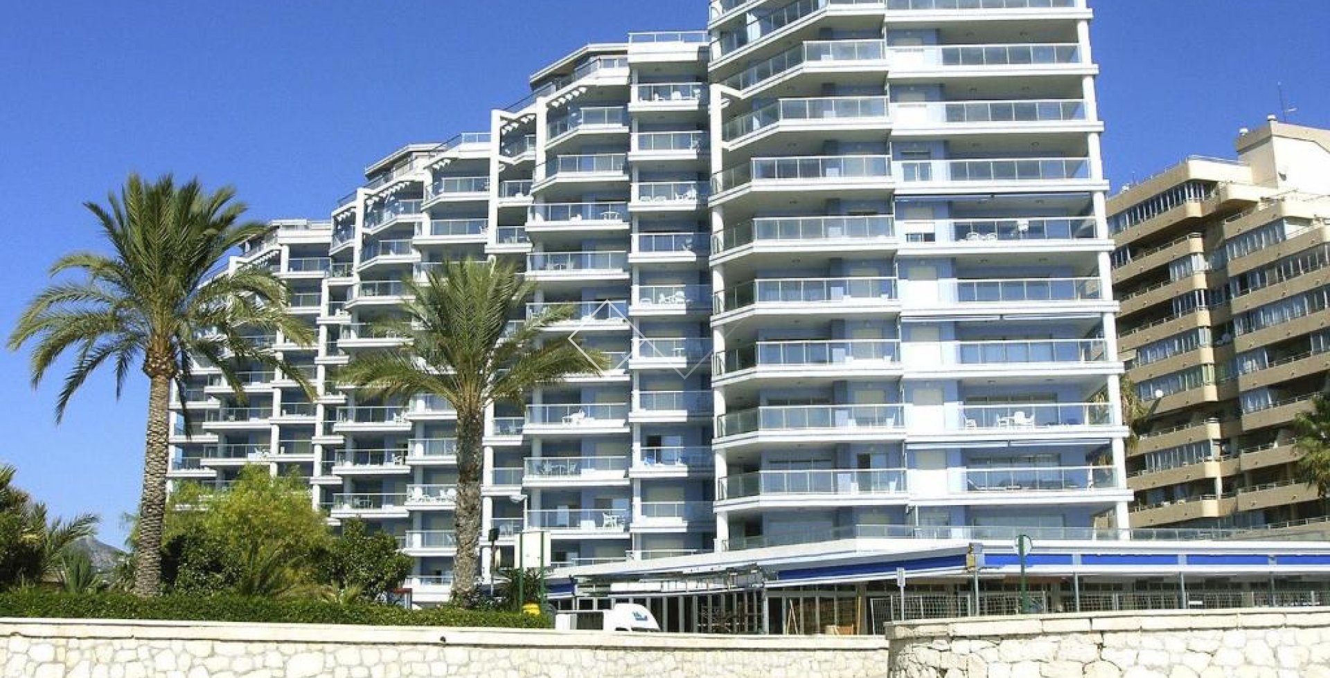 Multiple 1 bed sea view apartments for sale in Calpe