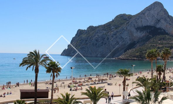 views - Duplex sea view penthouse for sale in Calpe
